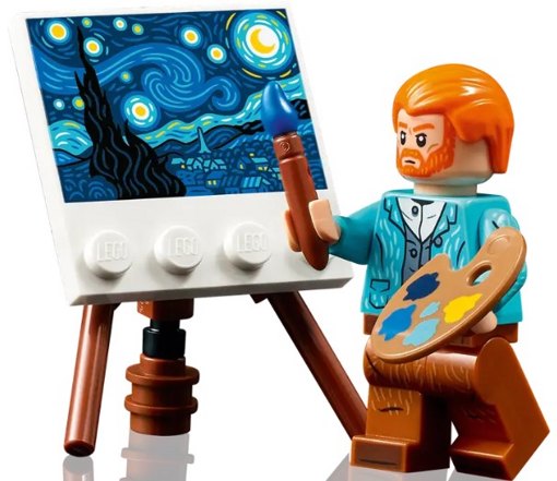 Лего 21333 Винсент Ван Гог - Звездная ночь Lego Ideas
