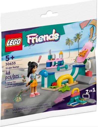 Лего 30633 Рампа для скейтов Lego Friends - фото