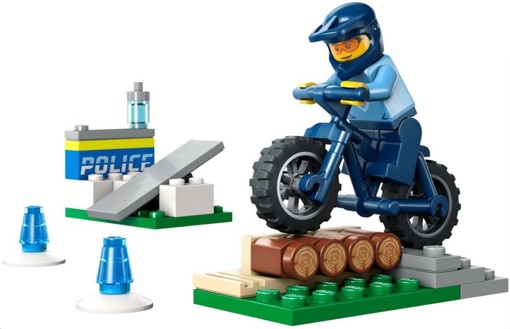 Лего 30638 Полицейская тренировка на велосипеде Lego City