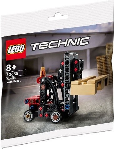 Лего 30655 Вилочный погрузчик с поддоном Lego Technic