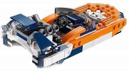 Лего 31089 Оранжевый гоночный автомобиль Lego Creator