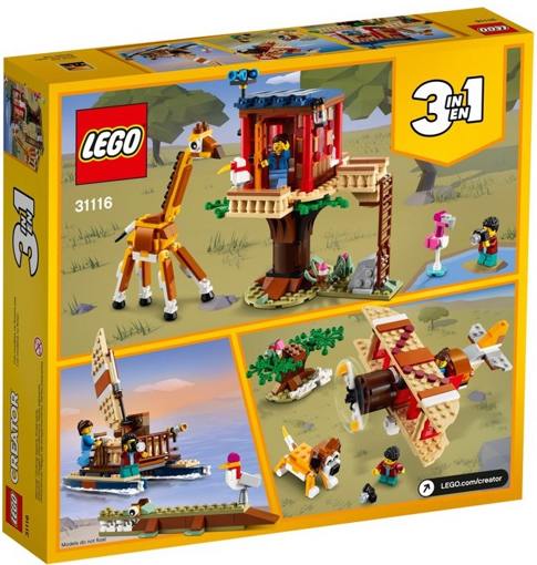 Лего 31116 Домик на дереве для сафари Lego Creator