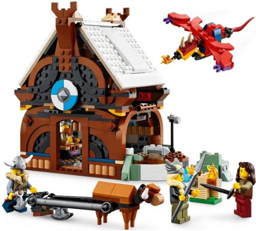 Лего 31132 Корабль викингов и змей Мидгарда Lego Creator