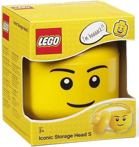 Лего 4031 Емкость для хранения голова маленькая
