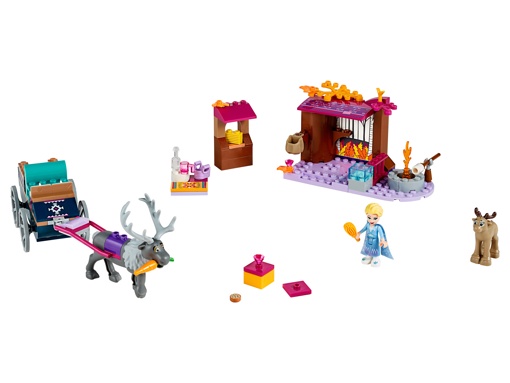 Лего 41166 Дорожные приключения Эльзы Lego Disney Frozen