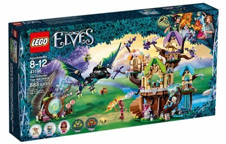 Лего 41196 Нападение летучих мышей на Дерево эльфийских звёзд Lego Elves