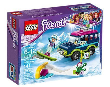 Лего 41321 Горнолыжный курорт: внедорожник Lego Friends
