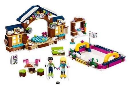 Лего 41322 Горнолыжный курорт: каток Lego Friends