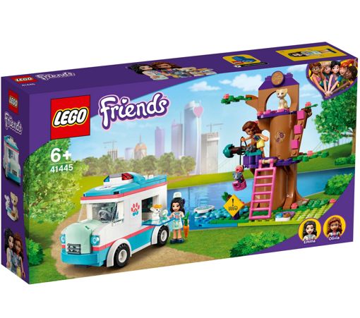 Лего 41445 Машина скорой ветеринарной помощи Lego Friends
