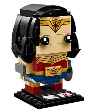 Лего 41599 Чудо Женщина Lego Brick Headz