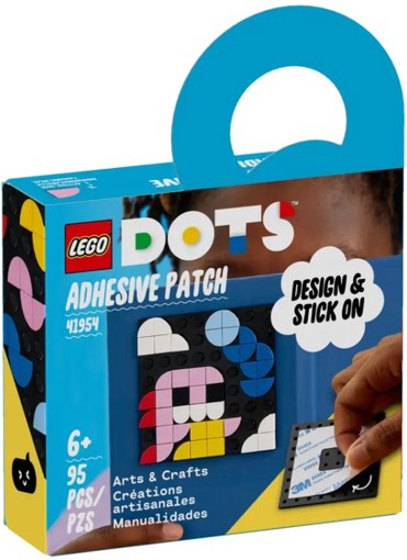 Лего 41954 Клейкая пластина с тайлами Lego Dots