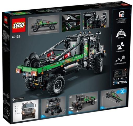 Лего 42129  Полноприводный грузовик-внедорожник Mercedes-Benz Zetros Lego Technic