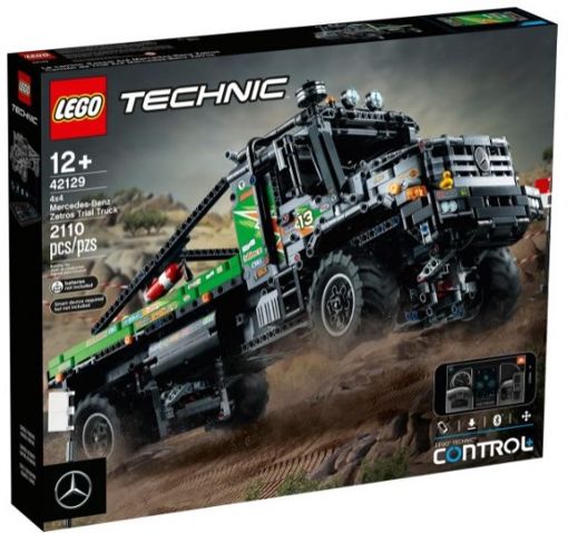 Лего 42129  Полноприводный грузовик-внедорожник Mercedes-Benz Zetros Lego Technic