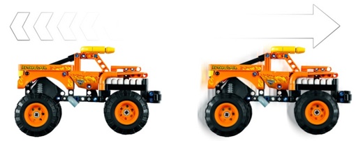 Лего 42135 Монстр-трак Monster Jam El Toro Loco Lego Technic
