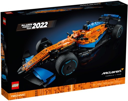 Лего 42141 Гоночный автомобиль McLaren Formula 1 Lego Technic