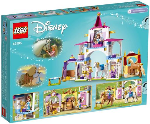 Лего 43195 Королевская конюшня Белль и Рапунцель Lego Disney Princess