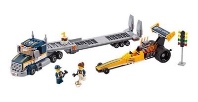 Лего 60151 Грузовик для перевозки драгстера Lego City