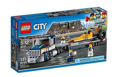 Лего 60151 Грузовик для перевозки драгстера Lego City