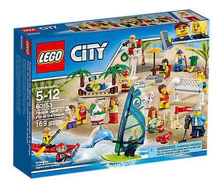 Лего 60153 Отдых на пляже - жители Lego City