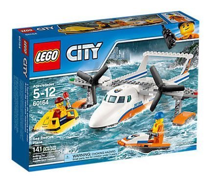 Лего 60164 Спасательный самолет береговой охраны Lego City