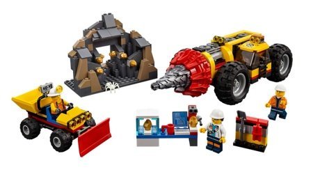 Лего 60186 Тяжелый бур для горных работ Lego City