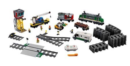 Лего 60198 Грузовой поезд Lego City