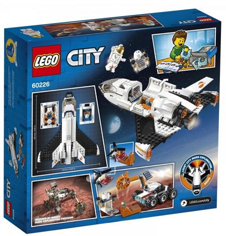 Лего 60226 Шаттл для исследований Марса Lego City