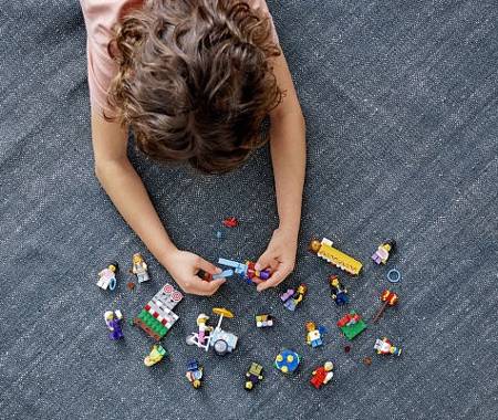 Лего 60234 Комплект минифигурок Весёлая ярмарка Lego City