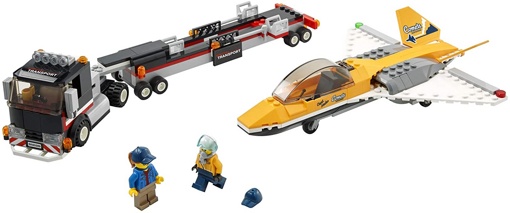 Лего 60289 Транспортировка самолёта на авиашоу Lego City