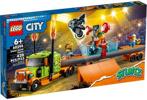 Лего 60294 Грузовик для шоу каскадёров Lego City Stuntz