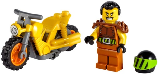 Лего 60297 Разрушительный трюковый мотоцикл Lego City Stuntz