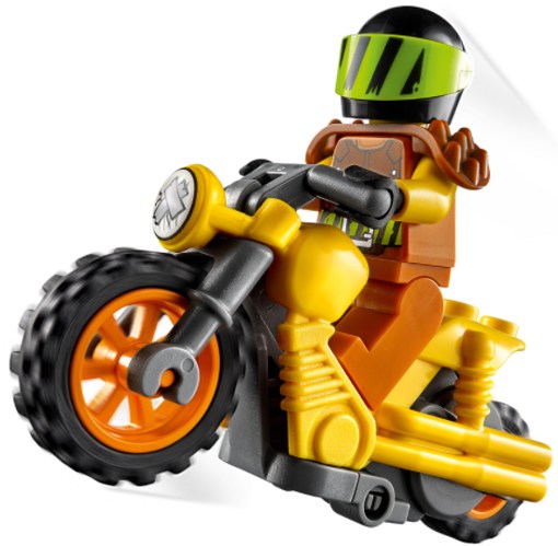 Лего 60297 Разрушительный трюковый мотоцикл Lego City Stuntz