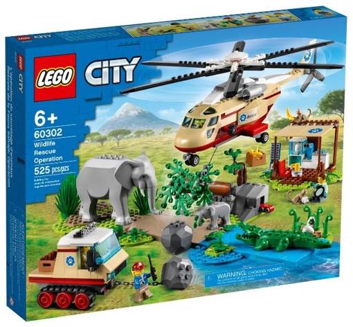 Лего 60302 Операция по спасению зверей Lego City 
