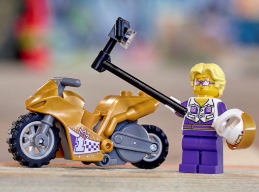 Лего 60309 Трюковый мотоцикл с экшн-камерой Lego City Stuntz
