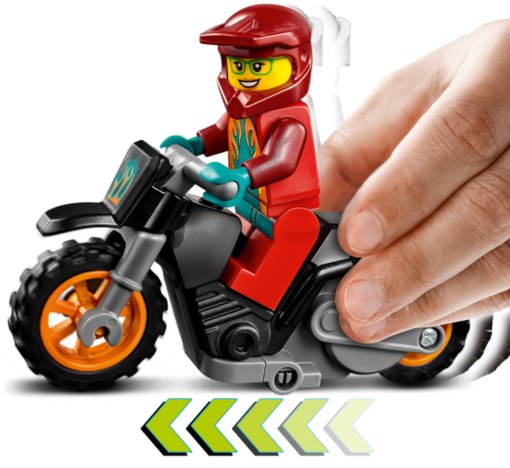 Лего 60311 Огненный трюковый мотоцикл Lego City Stuntz