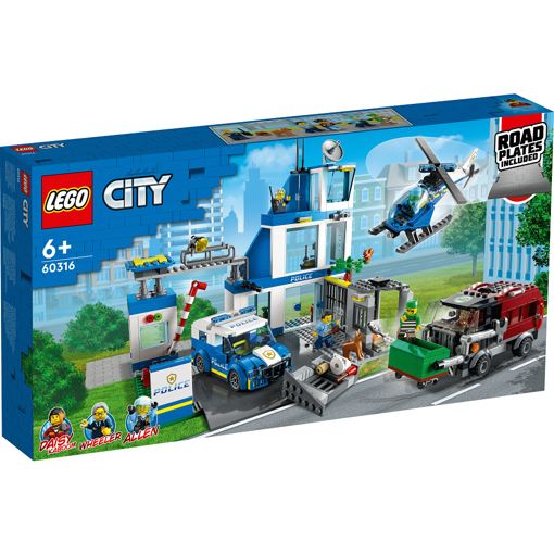 Лего 60316 Полицейский участок Lego City