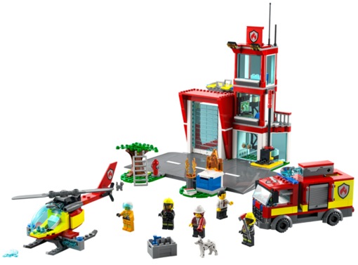 Лего 60320 Пожарная часть Lego City