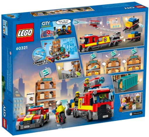 Лего 60321 Пожарная команда Lego City