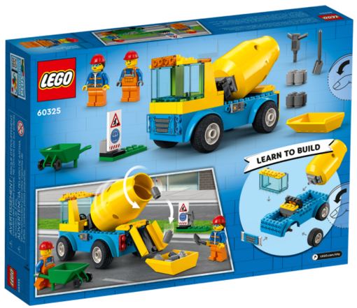Лего 60325 Бетономешалка Lego City