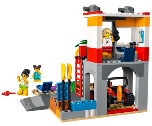 Лего 60328 Пост спасателей на пляже Lego City