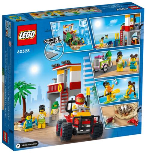 Лего 60328 Пост спасателей на пляже Lego City