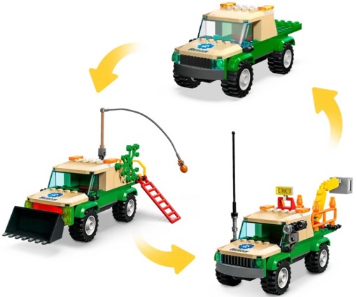 Лего 60353 Миссии по спасению диких животных Lego City