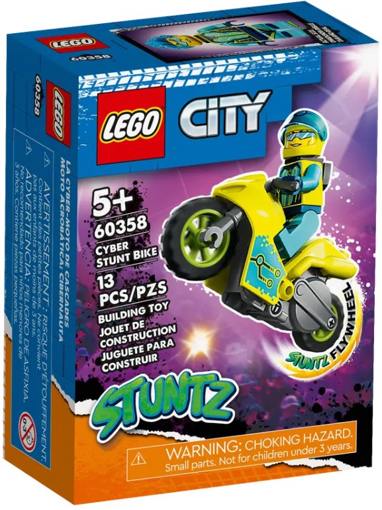 Лего 60358 Кибер трюковый байк Lego City