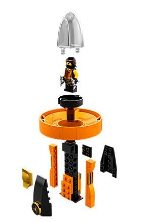 Лего 70637 Коул - мастер Кружитцу Lego Ninjago
