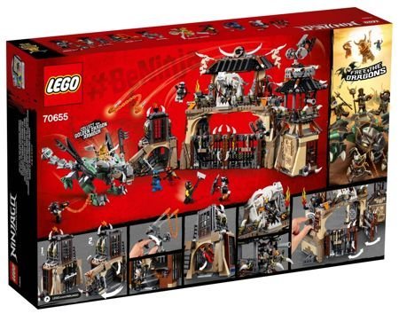 Лего 70655 Пещера драконов Lego Ninjago