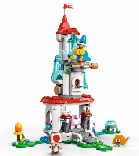 Лего 71407 Ледяная башня и Персиковый костюм кота Lego Super Mario