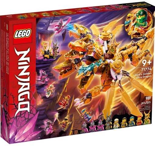 Лего 71774 Золотой ультрадракон Ллойда Lego Ninjago