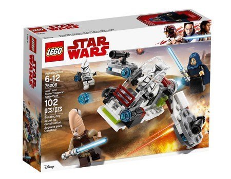 Лего 75206 Боевой набор Джедаев и клонов-пехотинцев Lego Star Wars