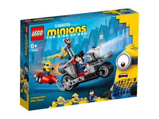 Лего 75549 Невероятная погоня на мотоцикле Lego Minions - фото