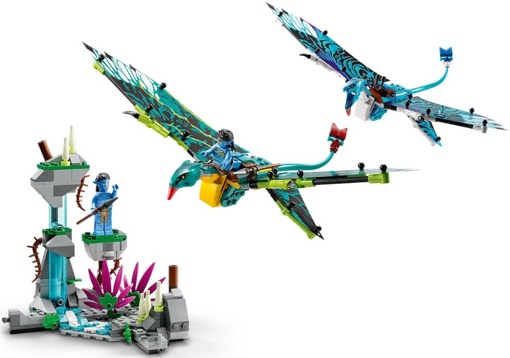 Лего 75572 Первый полет Джейка и Нейтири на баншах Lego Avatar